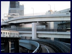 Rainbow Bridge from the metro